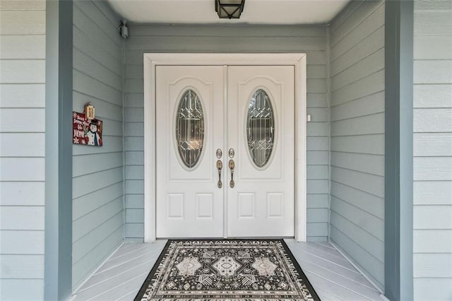view of property entrance