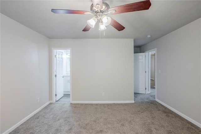 3735 Boulder Park Dr SW, Atlanta, GA 30331 - carpeted spare room with a ceiling fan and baseboards