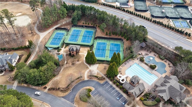 aerial view