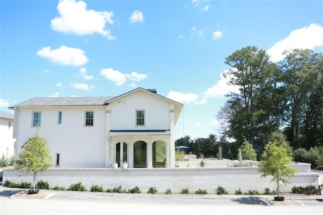 view of rear view of house