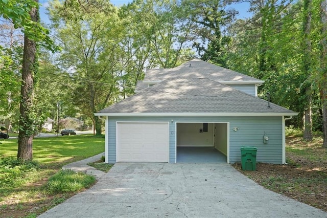 800 Post Road Cir, Stone Mountain, GA 30088 - view of garage