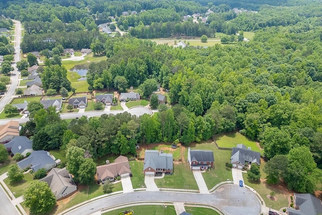1751 Fire Side Ct, Jefferson, GA 30549 - aerial view of property and surrounding area featuring nearby suburban area