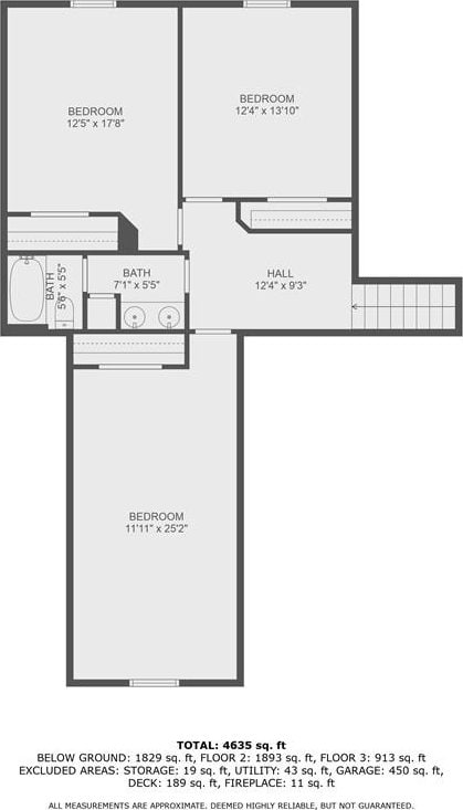 1751 Fire Side Ct, Jefferson, GA 30549 - view of floor plan / room layout