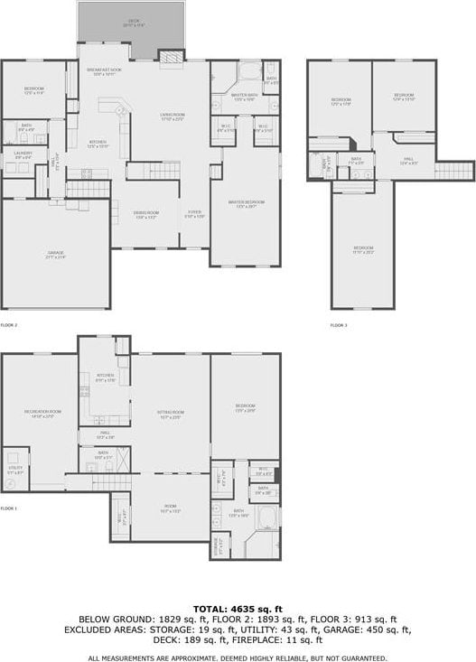 1751 Fire Side Ct, Jefferson, GA 30549 - view of home floor plan