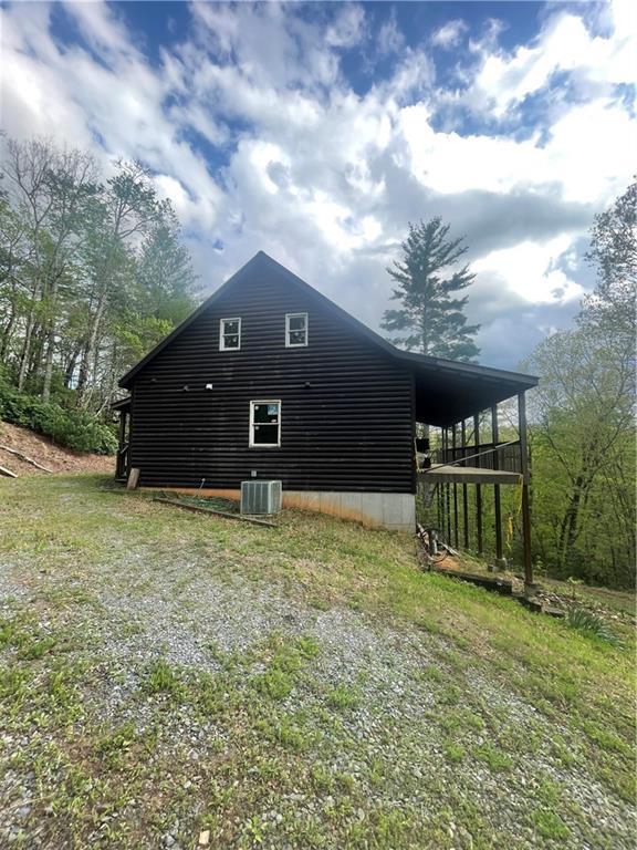 8072 Doublehead Gap Rd, Blue Ridge, GA 30513 - view of side of property featuring cooling unit