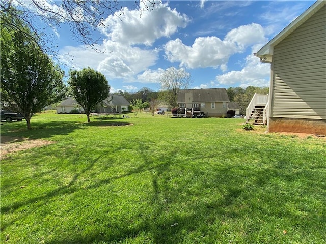 276 Arbor Gate Dr, Cornelia, GA 30531 - view of grassy yard featuring stairway