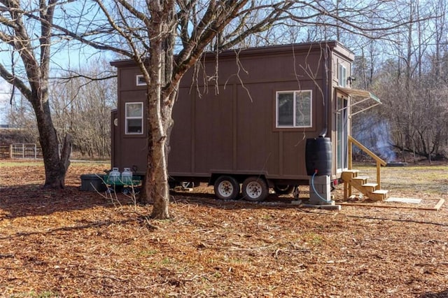 view of side of property