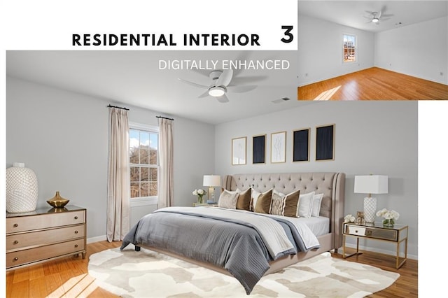 4120 Lakeside Blvd, Monroe, GA 30655 - bedroom featuring multiple windows, wood finished floors, and baseboards