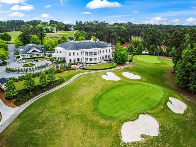 31 Brownson Ct, Acworth, GA 30101 - drone / aerial view with golf course view