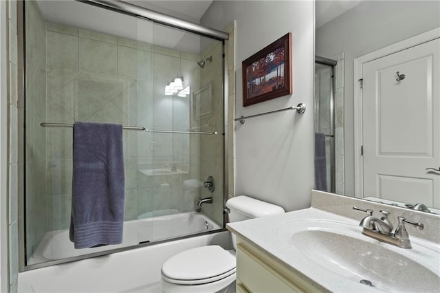 31 Brownson Ct, Acworth, GA 30101 - full bath with toilet, bath / shower combo with glass door, and vanity