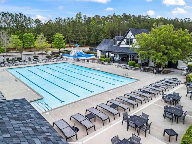 31 Brownson Ct, Acworth, GA 30101 - pool featuring fence and a patio area
