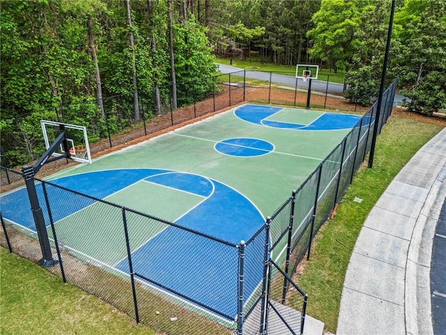 31 Brownson Ct, Acworth, GA 30101 - view of basketball court featuring fence and community basketball court