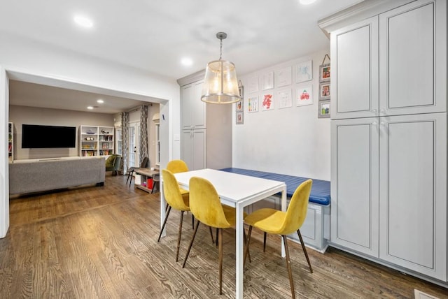 1315 Merry Ln NE, Atlanta, GA 30329 - dining room with wood finished floors and recessed lighting