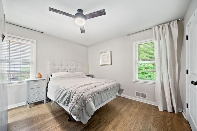 1315 Merry Ln NE, Atlanta, GA 30329 - bedroom featuring wood finished floors and ceiling fan
