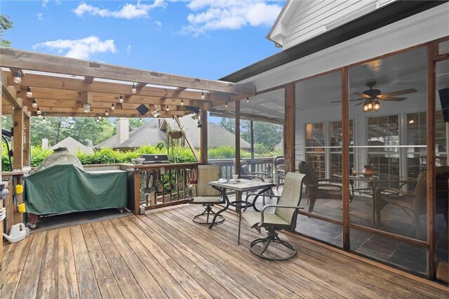 1418 Mill Path Loop, Lawrenceville, GA 30045 - deck featuring area for grilling