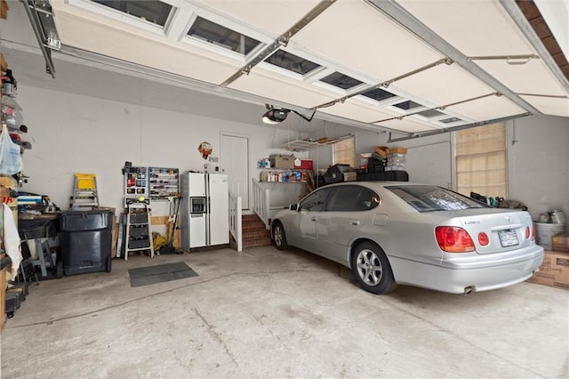1418 Mill Path Loop, Lawrenceville, GA 30045 - garage featuring a garage door opener