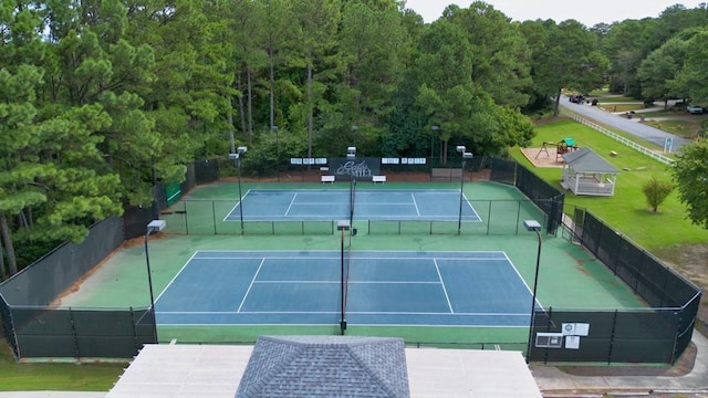 1418 Mill Path Loop, Lawrenceville, GA 30045 - view of tennis court
