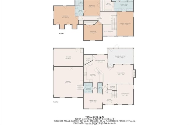1418 Mill Path Loop, Lawrenceville, GA 30045 - view of home floor plan
