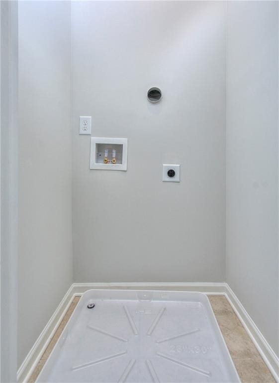 123 Greenview Ct Unit 1305, Homer, GA 30547 - washroom featuring electric dryer hookup and hookup for a washing machine