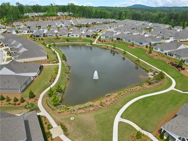 52 Lantern Trce, Hiram, GA 30141 - aerial view with a water view and a residential view