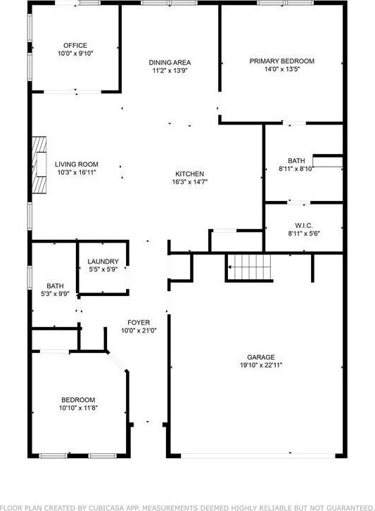 52 Lantern Trce, Hiram, GA 30141 - floor plan