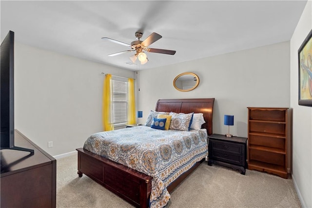 216 Orchard Trl, Canton, GA 30115 - carpeted bedroom featuring baseboards and ceiling fan