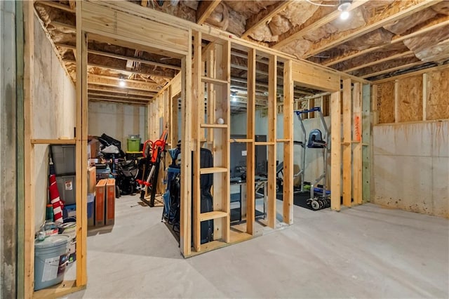 216 Orchard Trl, Canton, GA 30115 - view of unfinished below grade area