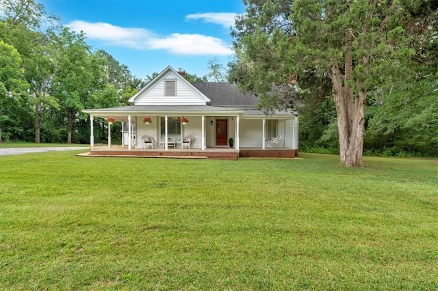 1238 Macland Rd, Dallas, GA 30132 - country-style home with covered porch and a front lawn