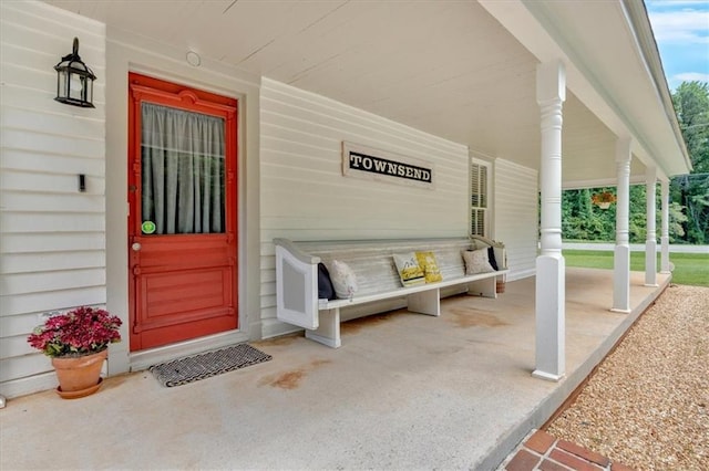 1238 Macland Rd, Dallas, GA 30132 - view of exterior entry with a porch