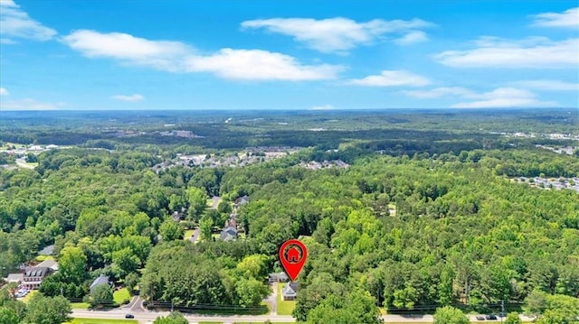 1238 Macland Rd, Dallas, GA 30132 - bird's eye view of a heavily wooded area