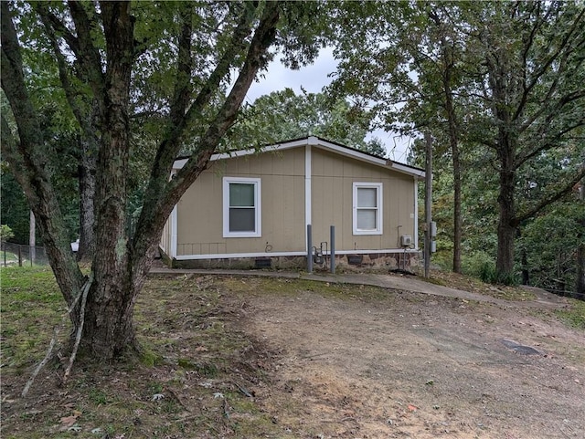 view of property exterior