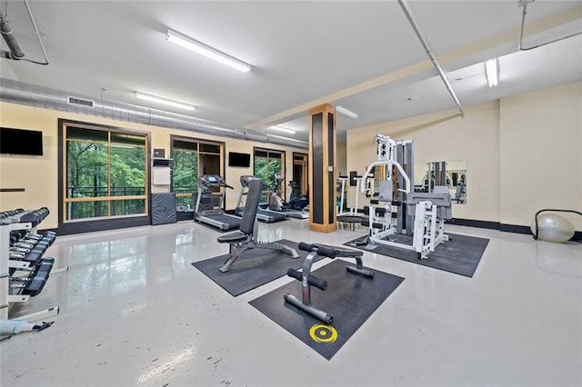 319 Atlanta St SE Unit 315, Marietta, GA 30060 - view of gym
