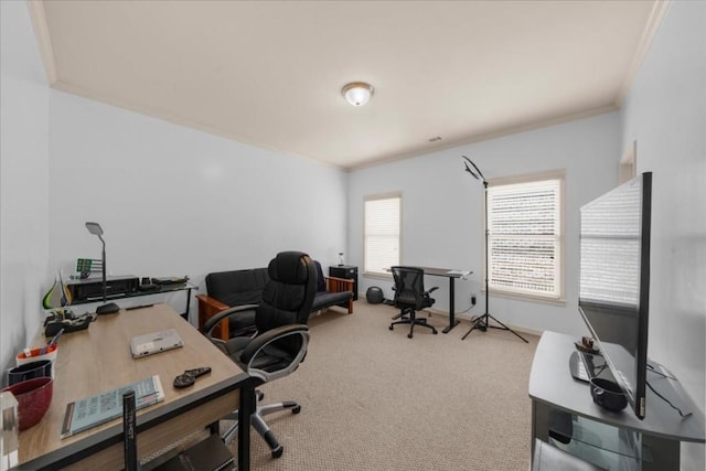 3086 Frazier Walk, Decatur, GA 30033 - carpeted office featuring crown molding