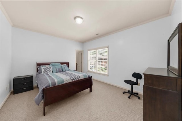 3086 Frazier Walk, Decatur, GA 30033 - bedroom with crown molding, carpet, and baseboards