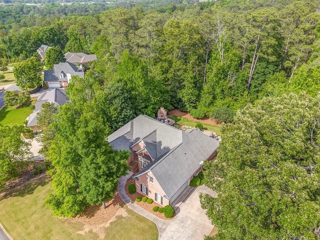 27 Bluff Mountain Dr SW, Rome, GA 30165 - view from above of property with a heavily wooded area