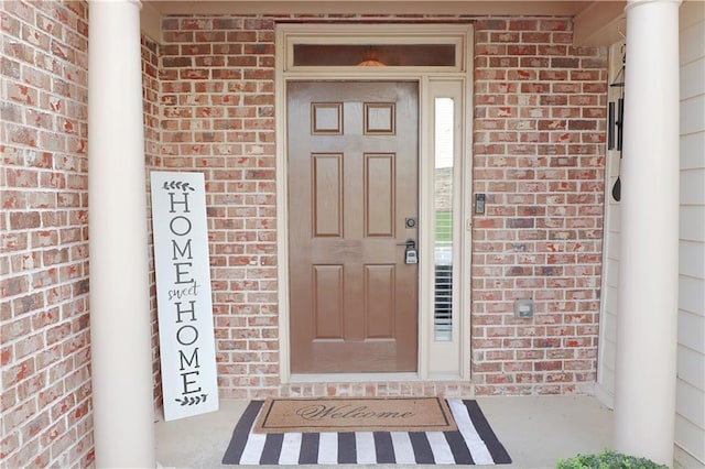 3130 Haynes Park Dr, Lithonia, GA 30038 - property entrance with brick siding and a porch