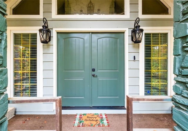 view of entrance to property