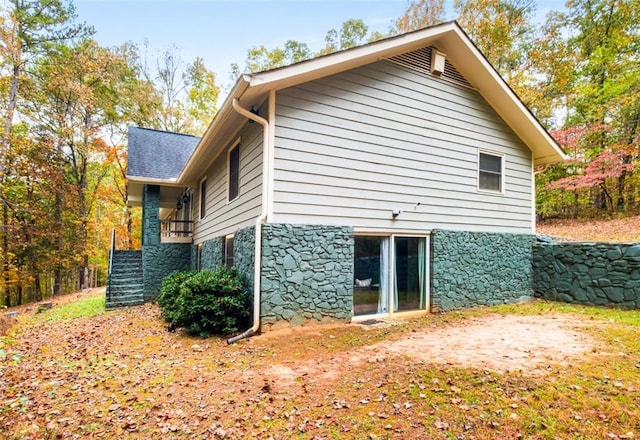 view of rear view of house