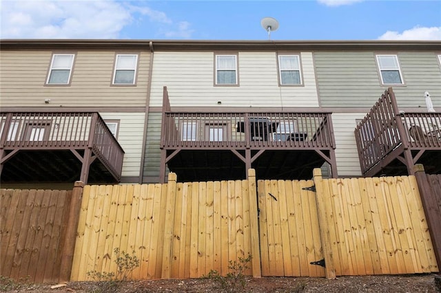 view of rear view of house