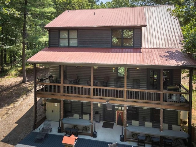 view of rear view of house