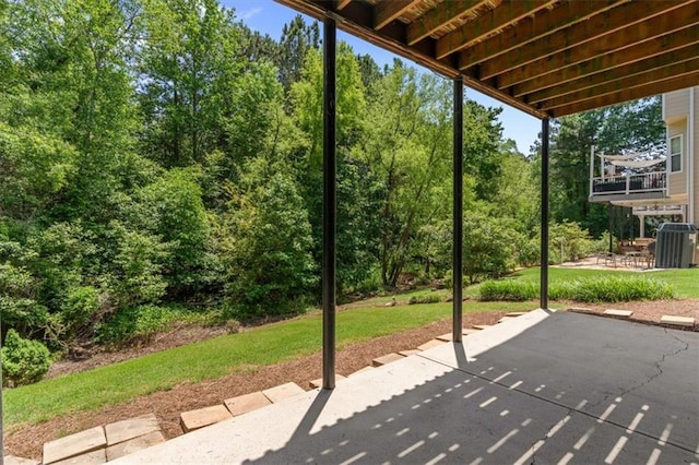 242 Sandhurst Ct, Suwanee, GA 30024 - view of patio / terrace with central AC
