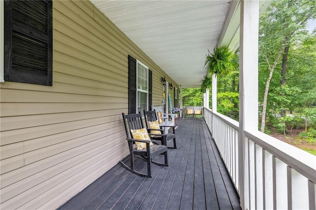 253 Grindstone Creek Dr, Clarkesville, GA 30523 - view of porch