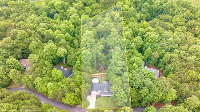 253 Grindstone Creek Dr, Clarkesville, GA 30523 - drone / aerial view of a heavily wooded area