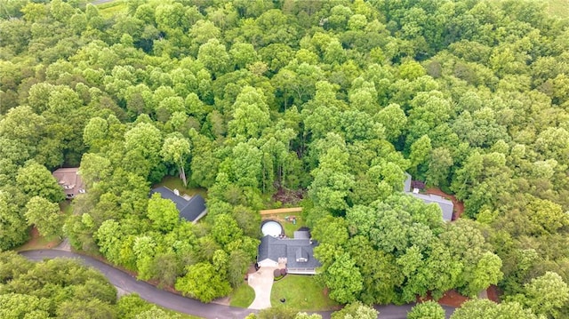 253 Grindstone Creek Dr, Clarkesville, GA 30523 - drone / aerial view of a heavily wooded area