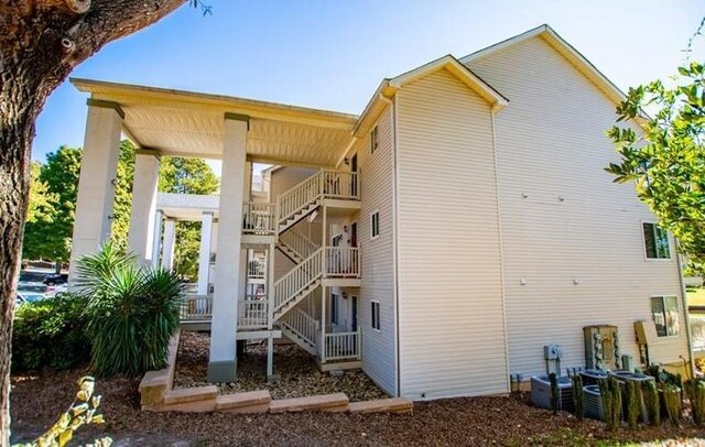 view of rear view of property