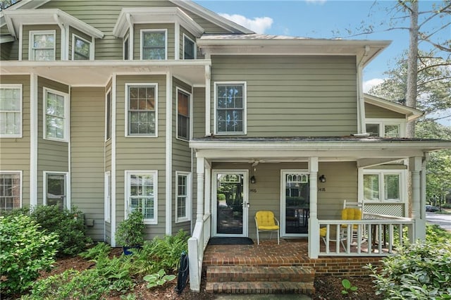 1416 Oakridge Cir, Decatur, GA 30033 - view of front of property featuring covered porch