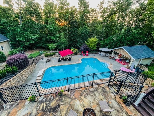 3 Westridge Pl, Rome, GA 30165 - view of pool featuring a patio
