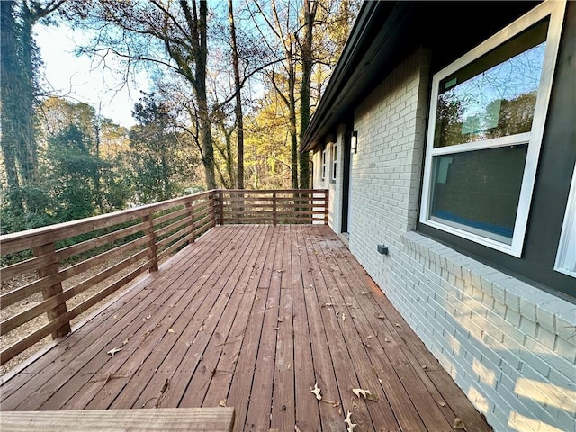 view of deck