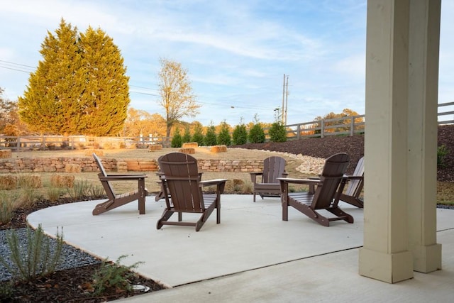 view of patio / terrace