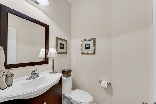 3733 Chattahoochee Summit Dr SE Unit 7, Atlanta, GA 30339 - bathroom featuring vanity and toilet